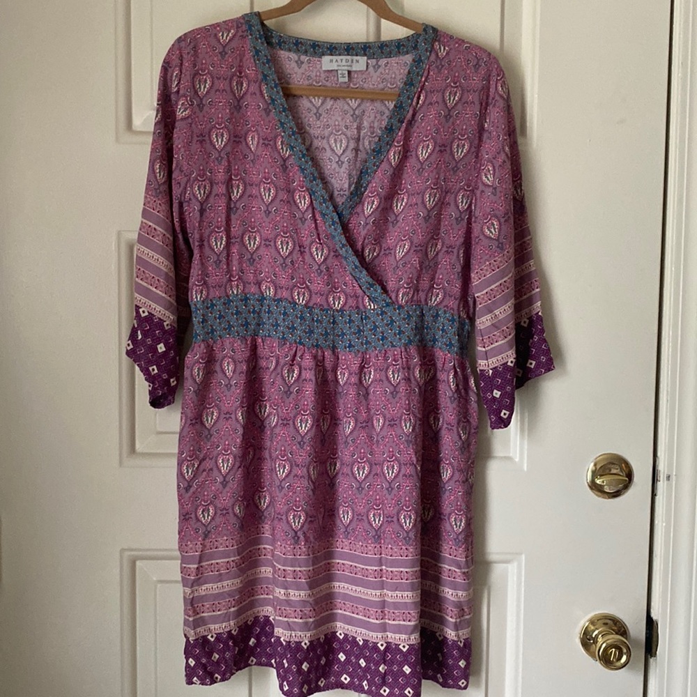 Hayden Los Angeles Patterned Tunic Dress